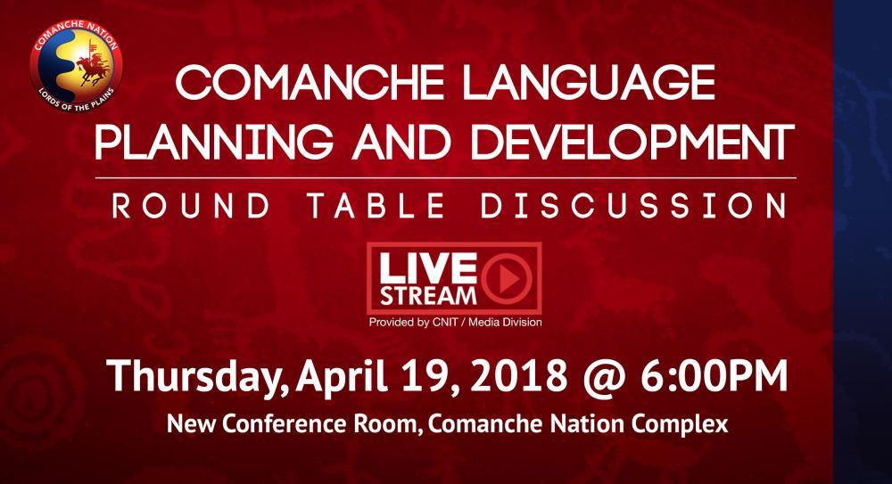 comanche nation language